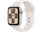 Apple Watch SE (2024) - Smartwatch - GPS 40mm - Zilver, Handtassen en Accessoires, Smartwatches, Verzenden, Zo goed als nieuw
