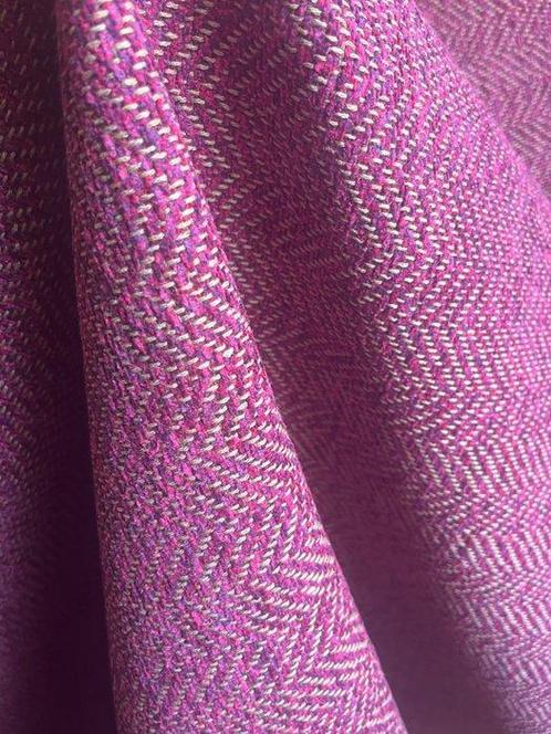 Magnifique tissu en coton italien au tissage renforcé - 480x, Antiquités & Art, Tapis & Textile