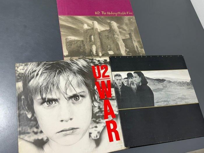 U2 - The Joshua Tree, The Unforgettable Fire & War (Purple, Cd's en Dvd's, Vinyl Singles
