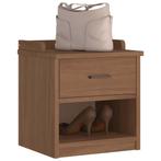 vidaXL Gangbankje SANDNES 45x40x50 cm massief grenenhout, Huis en Inrichting, Verzenden, Nieuw