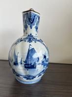 Kan - Aardewerk, Verzilverd - Porceleyne Fles Delft kan, Antiek en Kunst