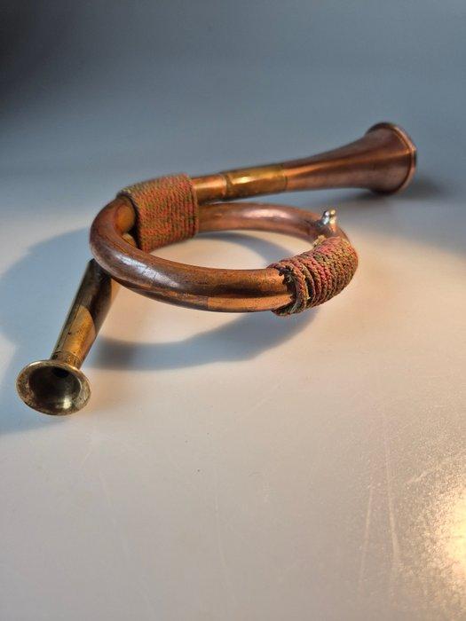 Merk onbekend - Jachthoorn - - Hoorn (Zonder minimumprijs), Musique & Instruments, Instruments à vent | Flûtes à bec