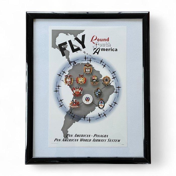 Ettore Tito - SAS / Pan American / Alitalia – Lot of 3, Antiek en Kunst, Kunst | Tekeningen en Fotografie