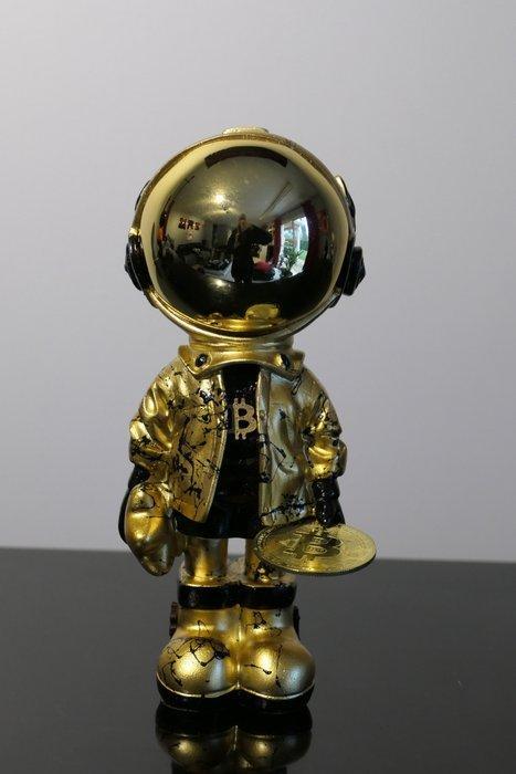 RichART - Astronaute Bitcoin, Antiek en Kunst, Kunst | Designobjecten