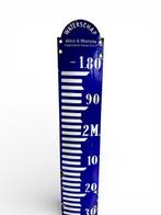 Emaille bord - polderwaterstandmeter - Emaille, Metaal