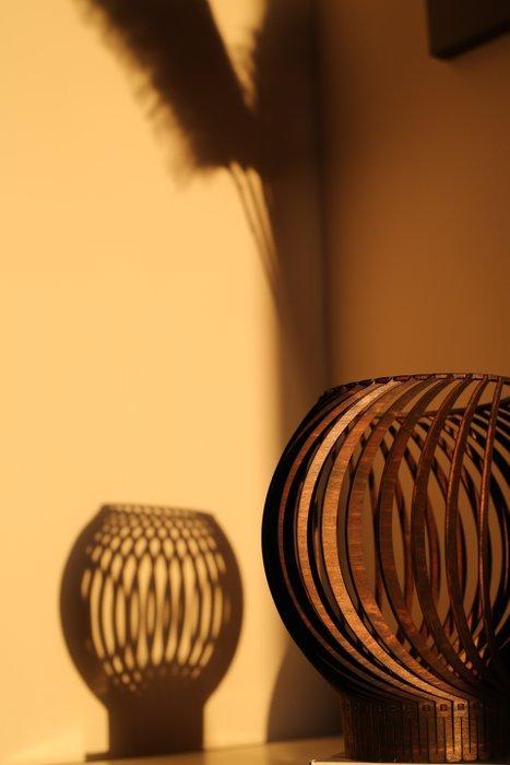 kabuff - Lamp - Hout - Gelimiteerde oplage 2/20, Antiquités & Art, Art | Objets design