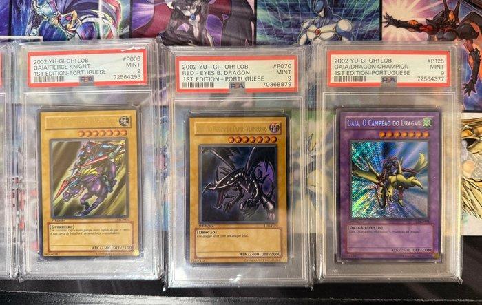 Konami - 6 Graded card - Yu-Gi-Oh! - Blue-Eyes White Dragon, Verzamelen, Overige Verzamelen