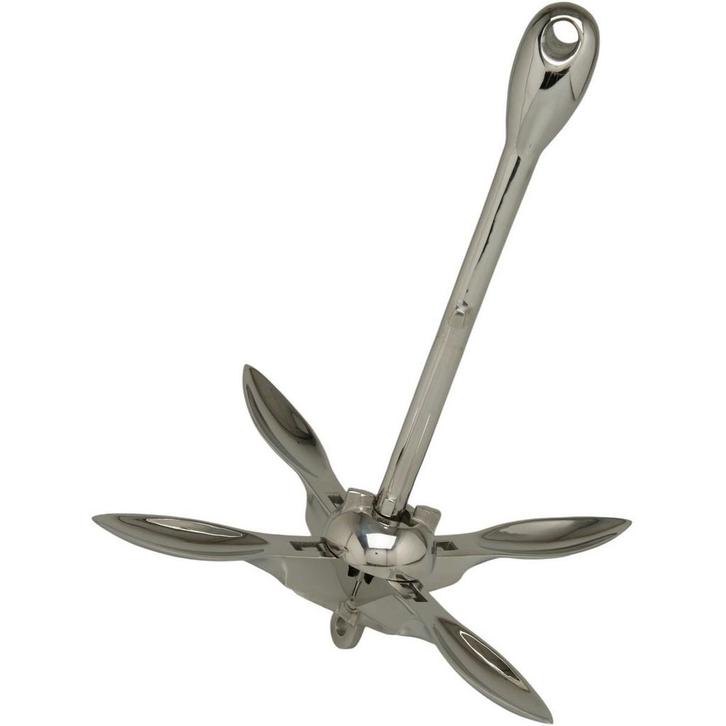 4kg Paraplu Anker Rvs, Watersport en Boten, Bootonderdelen, Nieuw, Ophalen of Verzenden