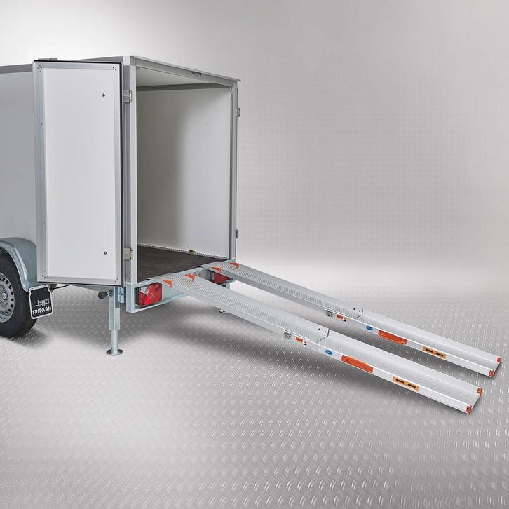 Datona Uitschuifbare oprijplaat extra breed 240 cm lang - 2, Auto diversen, Auto-accessoires, Ophalen of Verzenden