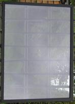 pvc raam , chassis , venster 174 x 234 zwart ral 9011, Kunststof, Raamkozijn, Nieuw, Ophalen of Verzenden