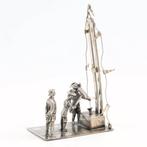 NO RESERVE - J. Niekerk - Kop van Jut - Figurine - Argent