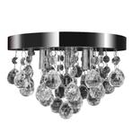 vidaXL Plafondlamp kroonluchterontwerp kristal chroom, Huis en Inrichting, Lampen | Overige, Nieuw, Verzenden
