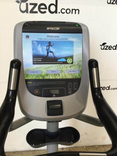 Precor Upright Bike 885 P80, Sport en Fitness, Fitnessapparatuur, Gebruikt, Benen, Ophalen of Verzenden