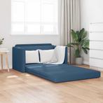 vidaXL Slaapbank / zetel 110cm Blauw Stof, Huis en Inrichting, Verzenden, Nieuw