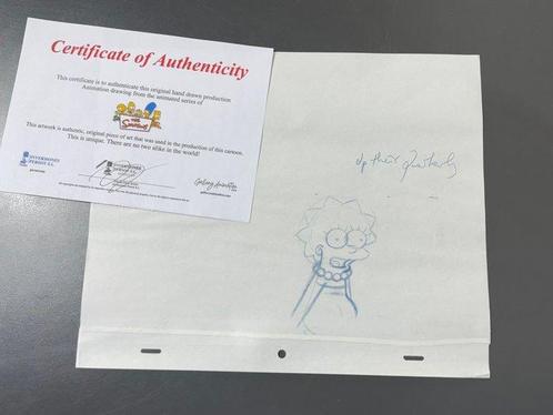 Gracie Films - Dessin danimation original de Lisa Simpson,, Cd's en Dvd's, Dvd's | Tekenfilms en Animatie