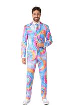 Regenboog Hippie 60s Pak Heren OppoSuits, Verzenden