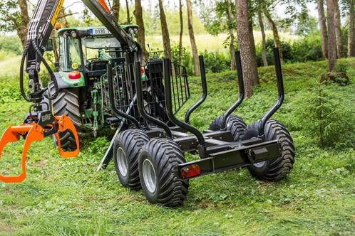 Remorque forestière T7 + 540, Zakelijke goederen, Machines en Bouw | Tuin, Park en Bosbouw