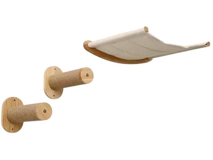 LBB Katten klimmuur met Hangmat - Krabpalen met hangmat -, Dieren en Toebehoren, Katten-accessoires, Nieuw, Verzenden