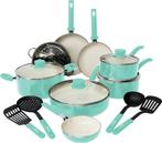 2dekans | COOCK 19-Delige Pannenset Inductie - Speciale, Huis en Inrichting, Keuken | Potten en Pannen, Ophalen of Verzenden, Nieuw