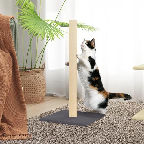 vidaXL Krabpaal 35x35x70 cm donkergrijs, Dieren en Toebehoren, Katten-accessoires, Nieuw, Verzenden