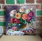 Merie Khys (XX-XXI) - Bouquet of roses, Antiek en Kunst