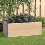 vidaXL 3 st Plantenbakken verhoogd 100x150 cm massief, Tuin en Terras, Verzenden, Nieuw