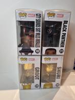 Funko - Funko Pop Lot 4x Marvel #273 Black Panter Chase #378