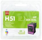 HEMA H51 Vervangt De HP 305XXL Kleur