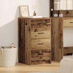 vidaXL Dressoir met lade Oud hout 40 x 41 x 75 cm Bewerkt, Verzenden, Nieuw