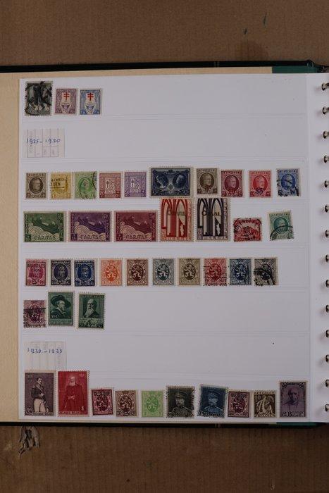 België 1910/2003 - Lot in 1 SAFE ringband + 1 stockboek, Postzegels en Munten, Postzegels | Europa | België