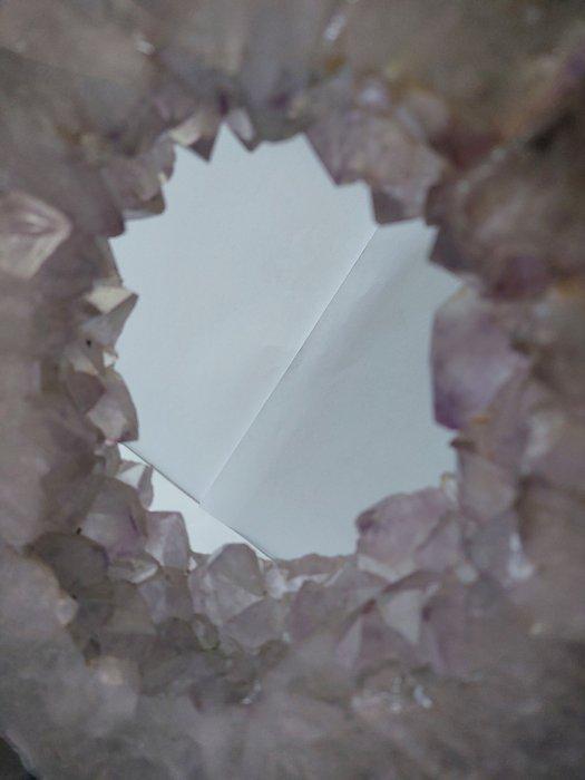 amethist Amethist plak op standaard - Hoogte: 24 cm- 2016 g, Collections, Minéraux & Fossiles