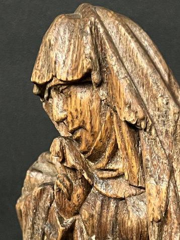 sculptuur, Mater Dolorosa - 26 cm - Hout