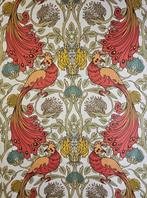 300x280cm! Fenice van William Morris, Art Nouveau stof Arts