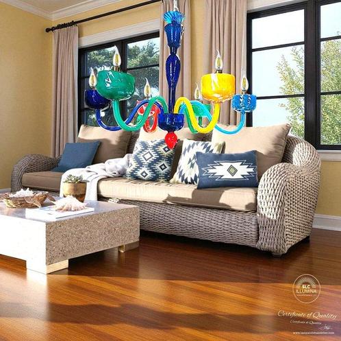 SLC Illumina - MG - Lustre - Cristal - verre soufflé, Antiek en Kunst, Kunst | Designobjecten