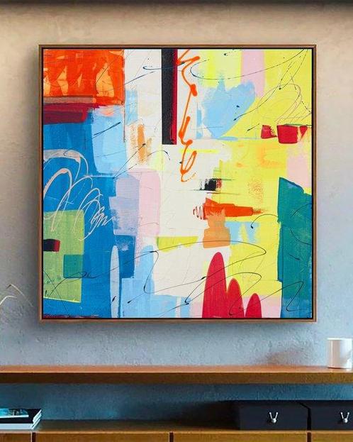 Romons - RV147 - XL, Antiek en Kunst, Kunst | Schilderijen | Modern