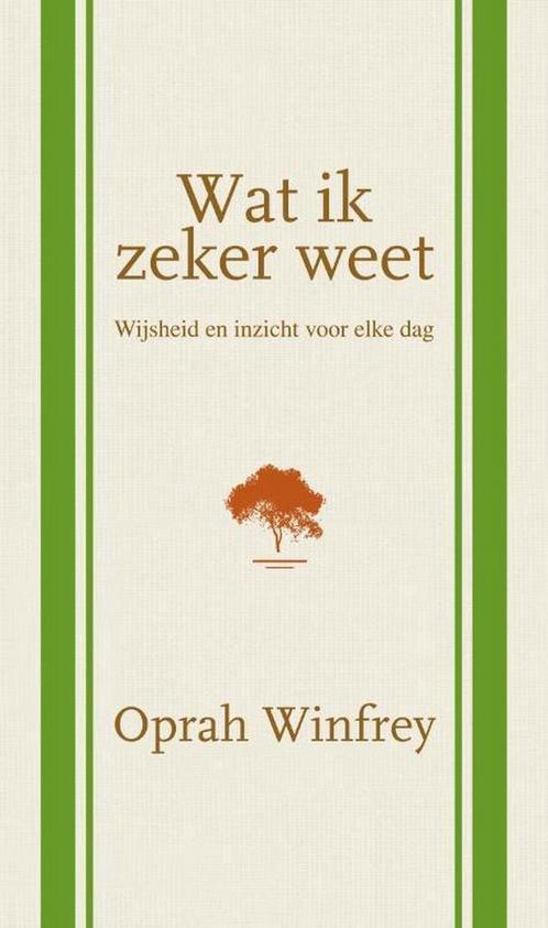 Wat ik zeker weet 9789400505223 Oprah Winfrey, Boeken, Psychologie, Gelezen, Verzenden