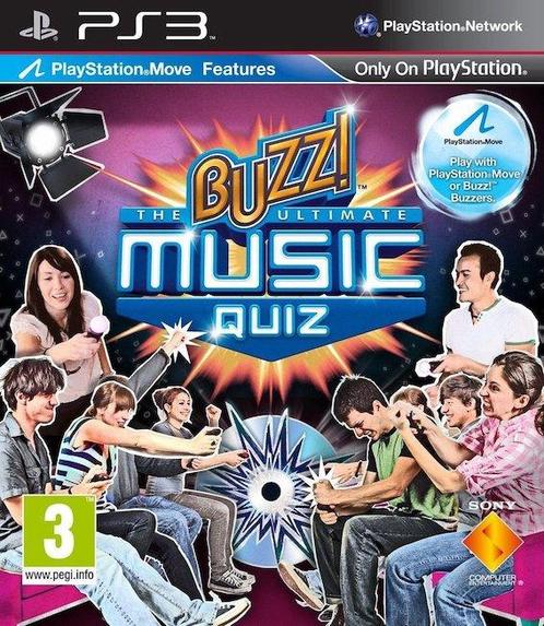 Buzz! the Ultimate Music Quiz (PS3 Games), Consoles de jeu & Jeux vidéo, Jeux | Sony PlayStation 3, Enlèvement ou Envoi