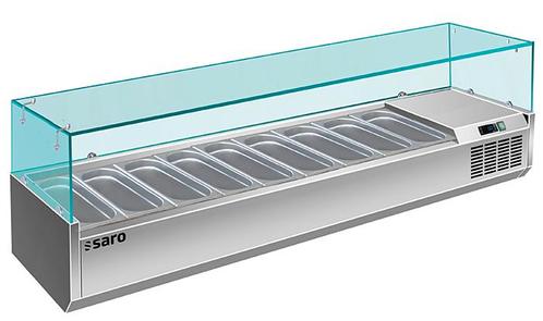 SARO Opzet koelvitrine - 1/3 GN - VRX 2000/380, Zakelijke goederen, Horeca | Keukenapparatuur, Koelen en Vriezen, Verzenden