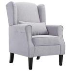Fauteuil Lichtgrijs - Retour Deal - Zit Comfortabel -40%, Huis en Inrichting, Verzenden, Nieuw