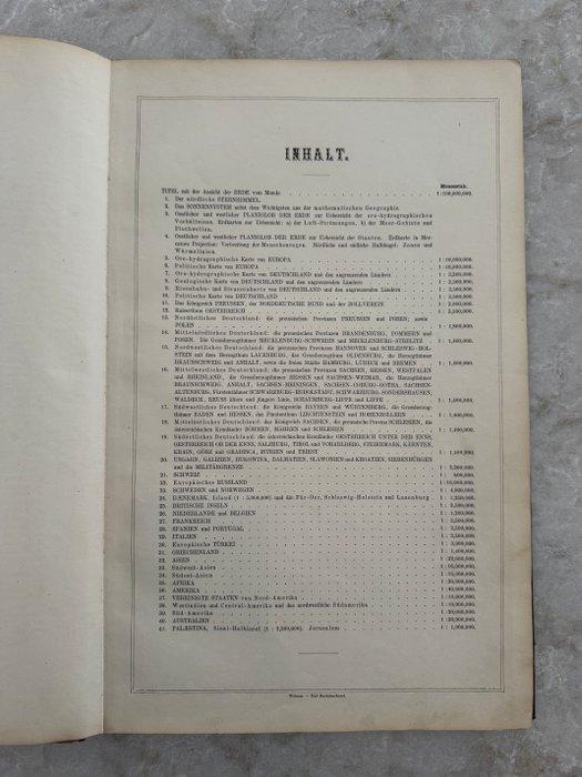 Duitsland - aarde en hemel atlas; A.D. Gräf - A.D. Gräf’s, Boeken, Atlassen en Landkaarten
