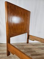 Bed - Wortelnotenhout - Letto Art Decò in noce