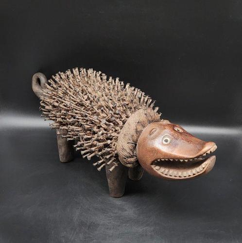 Kongo - Sculpture - kongo animal - Vili - République, Antiek en Kunst, Kunst | Niet-Westerse kunst