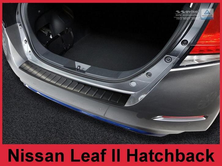Achterbumperbeschermer | Nissan | Leaf 17- 5d hat. | RVS zwa, Auto diversen, Auto-accessoires, Nieuw, Verzenden
