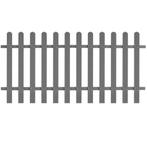 vidaXL Hek 200x100 cm HKC, Tuin en Terras, Verzenden, Nieuw