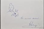Tintin - Tintin et la lac aux requins - 1 Dessin original, Livres