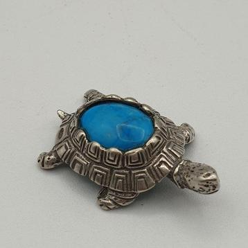 Arezzo - Tartaruga in Argento 800 e turchese - Figuur - .800