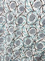 Unieke stof met katoenen bloemenpatroon - Meubelstof - 500