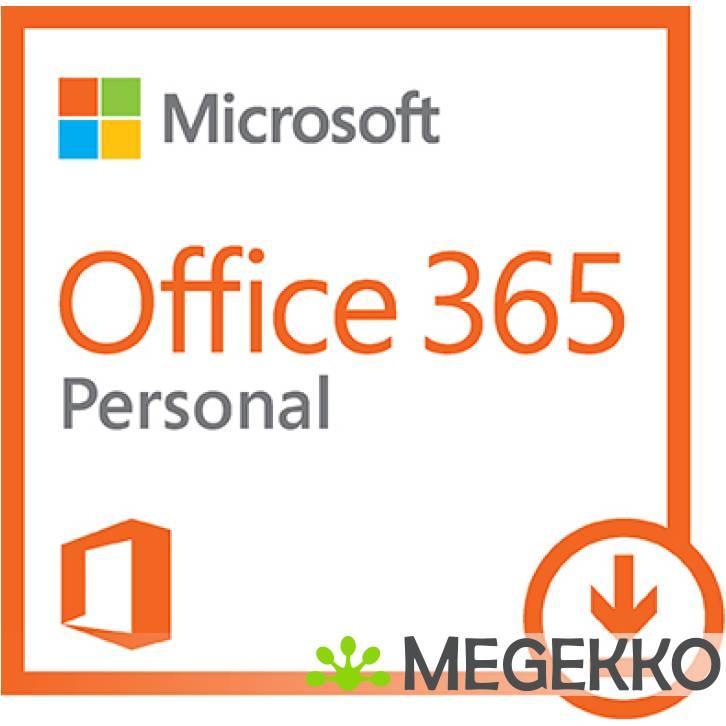 Microsoft 365 Personal Kantoorsuite 1 licentie(s) Meertalig, Computers en Software, Overige Computers en Software, Nieuw, Verzenden