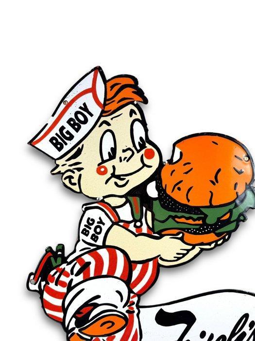 Big Boy - Plaque Émaillée - XL, Antiek en Kunst, Antiek | Wandborden en Tegels