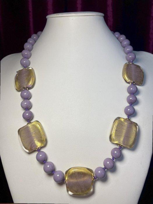 vetro di Murano - Halsketting - Murano glas ketting, Antiek en Kunst, Kunst | Designobjecten